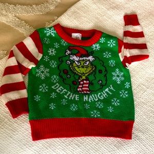 Dr. Seuss the Grinch sweater